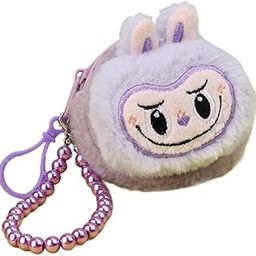 ™ Cute Purse Creative Pocket Mini Wallet for Vacation Party Travel Round Purple | Wallets | Womens Accessories-image-43