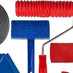 8X Wood Graining Tool Set Decoration Painting Tools for Doors Home Furniture-image-33