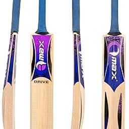 R-Max Kashmir Willow Wooden Cricket Bat with Bat Cover (Size 7, Leather or Tennis Ball)-image-120