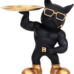 ARTISOUL® Dog Storage Tray Candy Holder Creative Resin Sculpture for Dining Room Decor | Home Decor | Figurines-image-74