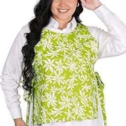 Women's Snowy Shirt With Green Gilet Set | Stylish Shirt-43