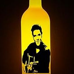 Kavi The Poetry-Art Project in 2535EP Elvis Bottle Night Lamp (Yellow)-image-50