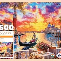 Frank Gondola Ride 1500 Piece Jigsaw Puzzle for Adults & Teenagers | Puzzle Game for Ages 15+ | Matte Finish Board | Includes 4 Sorting Trays | Jigsaw Puzzle for Kids & Adults | Made in India-image-16