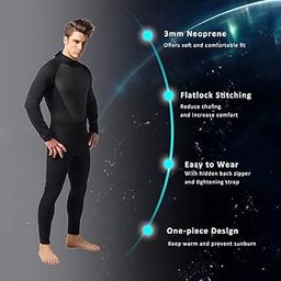 Ubersweet® Imported Men's 3mm Full Body Diving Swimming Surfing Spearfishing Wet Suit Snorkeling Suit_145451-image-21