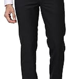 Men's Slim Fit Mid Rise Trouser-16
