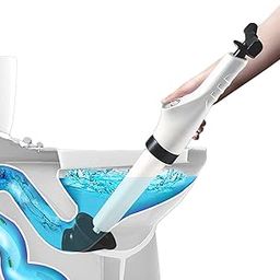 Toriox High-Pressure Air Drain Blaster with Barometer Powerful Drain Sink Plunger Plumbing Tools, Plungers for Bathroom, Sink, Floor, Kitchen Sink Clogged-image-58