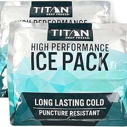 Arctic Zone Titan Deep Freeze Ice Pack- (2 Pack) 600 Gram High Performance Ice Pack - Long-Lasting, Puncture-Resistant Cold Pack Filled with Non-Toxic Gel…-picture-23