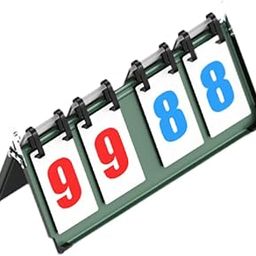 THE STYLE SUTRA Sports Scoreboard Table Score Flip for Table Tennis Basketball Volleyball 4 Digit Number | Sporting Goods | Other Sporting Goods-69