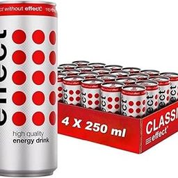 effect Energy Drink | Caffeinated Soft Drink with Vitamin B | Fruity & Fresh | Vegan | CLASSIC Flavour | 250 ml x 4 Cans-image-24