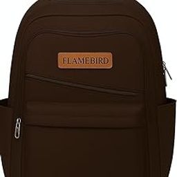 Adaptive Voyager Multi-Compartment Women's Backpack | Stylish Backpack | Office Laptop Backpack (Brown)-image-8