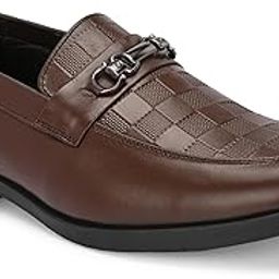 Men's Genuine Leather Comfortable with Stylish Slip On Formal Shoes-image-62