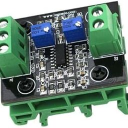 UJEAVETTE 2xCurrent to Voltage Isolation Transmitter Signal Converter 4-20mA to 0-10V-image-19