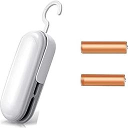 Portable Heat Vacuum Sealer for Plastic Bags, Mini 2 in 1 Handheld Food Bag Sealer and Cutter-image-34