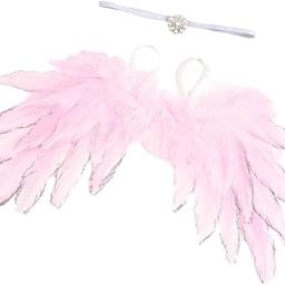 MERISHOPP®Feather Wings Baby Newborn Infant Headband Angle Lovely Custom Part Pink|Home & Garden | Greeting Cards & Party Supply | Other Gift & Party Supplies-image-28