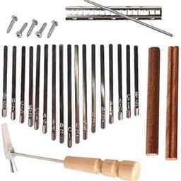CALANDIS 2x17 Keys Kalimba DIY Keys&Bridge&Tuning Hammer Kit Thumb Piano Accessories | Kalimbas | Hand Percussion | Percussion-13