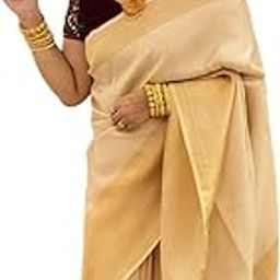 Women's Pure Kanjivaram Soft Silk Saree Banarasi Silk Saree With Blouse Piece - B-74-image-20