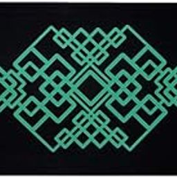 TEGO Nitrile Butadiene Rubber Raise Cushioned Strength Pad - Knee Pad, Yoga Pad, Yoga Cushion, Thick Mat For Men, Women,Kids (Black Green, 25 X 60 X 1.5 (Thickness))-image-45