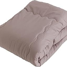 MITAS Dust Mite Guard 100% Cotton Fabric That Does Not Impervious To Dust Mites Skin Blanket (Skin Comforter), Semi Double, 63.0 x 78.7 inches (160 x 200 cm), Gray Dust Mite Pass Rate 0, Washable-image-15