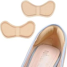 Combo Self-Adhesive Heel Grips Liner Cushion Inserts for Loose Shoes, Shoe Bite Protector Heel Pads Snugs for Shoe Insoles, Heel Pad for Heel Pain Men Women/1*Pair (Heel Liner)-39