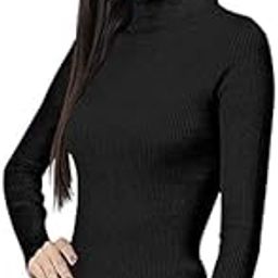 High Neck Cotton Rib Super Soft, Warm and Comfortable Attractive Casual Solid Full Sleeves Slim Fit Winter Pullover Sweater for Women-image-76