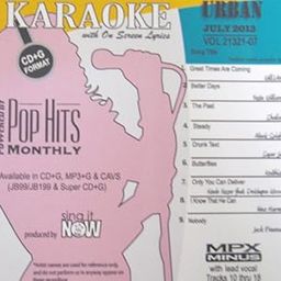 Pop Hits Monthly Urban - July 2013 Karaoke CDG-10