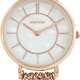 Joker and Witch Constance 32mm Watch Length: 19.5 CM White Dial 18mm Rose Gold Metal Alloy Strap Watch for Women-picture-22
