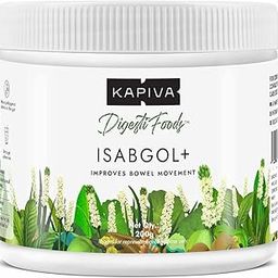 Kapiva Isabgol+ 200gm | Isabgol Powder | Boosts Digestion | Natural Constipation Relief | Rich Source Of Dietary Fiber Supplement | Psyllium Husk-0