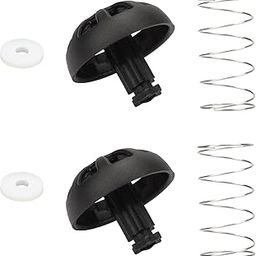 Coffees Machine Brew Basket Bottom Spring Loaded Stopper Kits Replacement for Mr. Coffee Parts 185774-000-000,112435-000-000, 112435000000, 112435 000 000-2Set-32