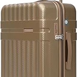 Spector (Medium) 65Cm,Check-in Hardsided Anti-Scratch 8 Wheel Luggage, Detachable Laundry Compartment, TSA Lock & Anti-Theft Zippers, Suitcase for Unisex, 2000 Days Warranty (Brown)-picture-32