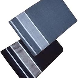 Grosoo Men's Cotton Color Dhotis| Multicolors| Vesti| Kaili| Lungi| Dhoti Combo| Kerala Style Dhoti| Mundu (Pack of 2) - 2.00 Meter-picture-14