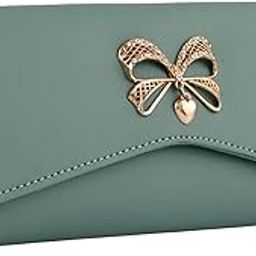Women's Hand Wallet Purse Clutch | Phone Pocket| 4 Card Slots| Coin Pockets| Smooth Material (Light Green)-image-87