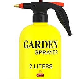 SNKM - Gardening Water Pressure Pump Spray | Plant Water Pressure Sprayer for Home, Gardening, Car Wash, Pet Bathing | Spray Bottles for Lawn | Garden Water Can (Yellow, 2 Litre, Pack of 1)-image-10