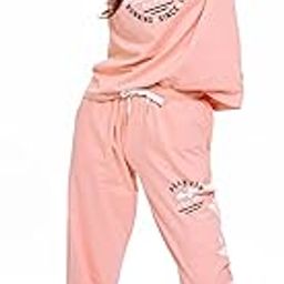 Women’s Snoopy Printed T-Shirt and Joggers Track Suit-image-4
