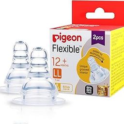 Pigeon Peristaltic Nipple LL Y Cut,for 12+ Month Babies,BPS Free,BPA Free,Pack of 2-picture-5
