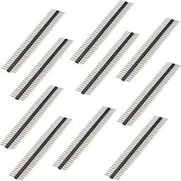Electrobot 2.54MM 40 Pin Male Header Berg Strip - Break Away Header 10 Pcs-24