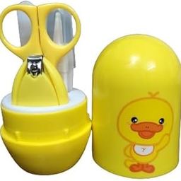 Kritiu Baby Grooming Kit with Nail Scissors, Trimmer, and Safety Care Tools | Complete Nail Care Set for Infants | Safe and Easy to Use | Yellow, Set of 1-image-16