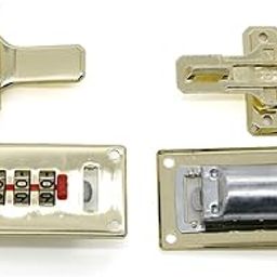 2pcs/set Aluminium Alloy Password Lock replacement luggage Lock For Suitcase pull rod box trunk suitcase password box DIY P088-image-1