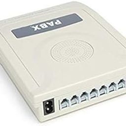 Jenix EPABX Telephone Intercom System 1 Main/Trunk/FCT Device Line and 8 Landline Phone Subscriber Connection Mini Telephone Exchange PBX JX108PBX-26