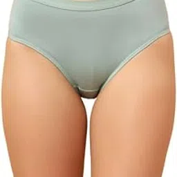 trybex Solid Mid Waist Full Coverage Hipster Underwear Panty for Women-picture-40