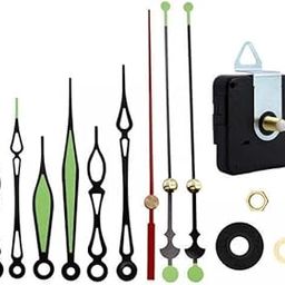 LOOM TREE® 2 x Glowing Luminous Hands Clock Movement Mechanism Repair Parts Silent Parts | Home Decor | Clocks | Replacement Parts & Tools-picture-32