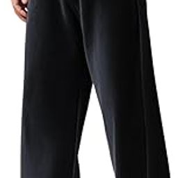 Men's Black Denim Cotton Oversized Loose Baggy Fit Jeans Pants for Men, 28-image-31