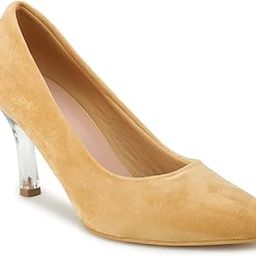 Women's Yellow Color Pumps (SBD1142_Mustard_35)-image-95