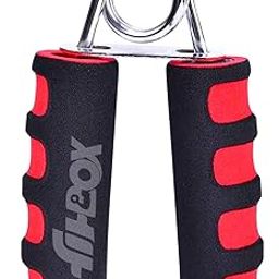 FitBox Sports Hand Grip Strengthener Foam Padded Finger Excerciser, Hand Gripper For Men & Women-picture-29