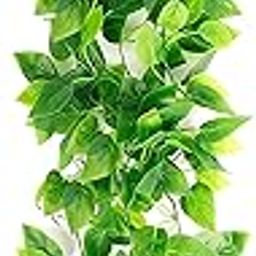 Tdas Plastic Artificial Plants Leaves Hanging Ivy Garlands Plant Greenery Vine Creeper Home Decor Door Wall Balcony Decoration Party Festival Craft (Design1 (1 Piece))-image-88
