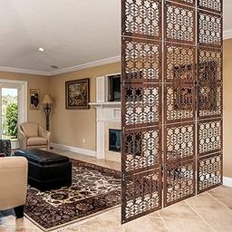 RANDOM 12 PCS Hanging DIY Room Divider for Living Room, Bedroom, Kitchen, Office, bar, Restaurant Perfect Room partitions and dividers for Elegant décor and Space Separation (Multi 45)-image-12