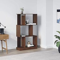 Engineered Wood 3 Tier Open Book Shelf-24