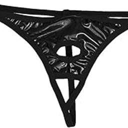 Men's Open Front Pouch Soft & Breathable Thong Underwear Black Clothing Shoes & Accessories | Mens Clothing | Underwear-picture-18