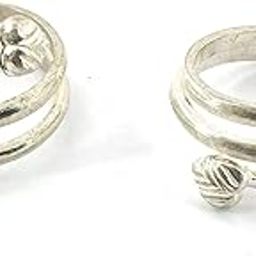 ORIGNAL Streling silver Toe Ring women finger leg ring chsndi ball Design anklet-image-17