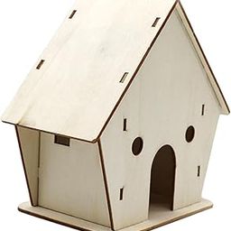 SECRET DESIRE DIY Wood Bird Nest Birdhouse Handmade Bird Nesting Box for Robin Hummingbird 15cmx16cmx9.5cm|Home Improvement|Plumbing & Fixtures|Other Home Plumbing & Fixtures-image-28