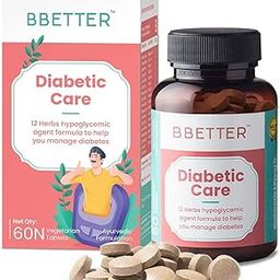 BBETTER Diabetic Care - Lab Tested Ayurvedic Medicine With Karela Jamun Gurmur Saptaranga And More To Manage Diabetes and Blood Glucose Level 60 Veg Capsules-22